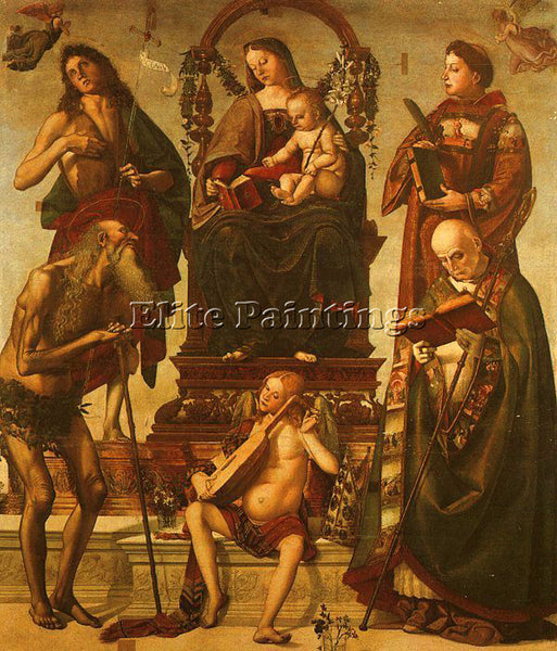 LUCA SIGNORELLI SIGN3 ARTIST PAINTING REPRODUCTION HANDMADE OIL CANVAS REPRO ART