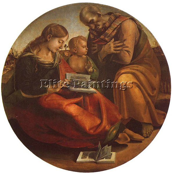LUCA SIGNORELLI SIGN8 ARTIST PAINTING REPRODUCTION HANDMADE OIL CANVAS REPRO ART