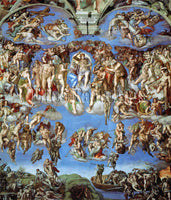 FAMOUS PAINTINGS SISTINE CHAPEL 3105 ARTIST PAINTING REPRODUCTION HANDMADE OIL