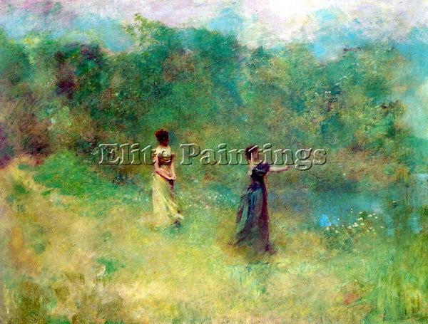 THOMAS WILMER DEWING SUMMER ARTIST PAINTING REPRODUCTION HANDMADE OIL CANVAS ART