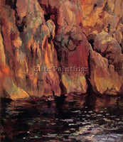 SPANISH THE GROTTO ARTIST PAINTING REPRODUCTION HANDMADE CANVAS REPRO WALL DECO