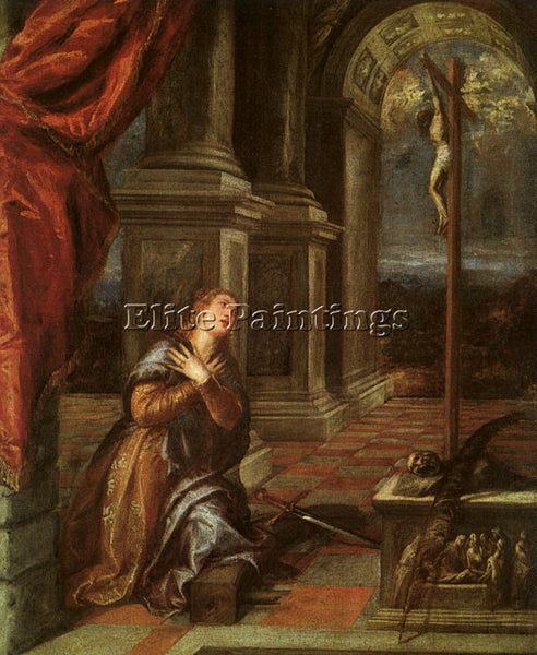 TITIAN T 16 2 ARTIST PAINTING REPRODUCTION HANDMADE OIL CANVAS REPRO WALL  DECO