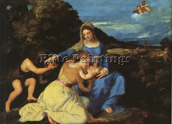 TITIAN T 23 ARTIST PAINTING REPRODUCTION HANDMADE OIL CANVAS REPRO WALL ART DECO
