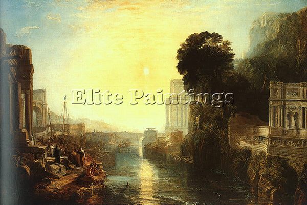 J. M. W. TURNER TURN19 ARTIST PAINTING REPRODUCTION HANDMADE CANVAS REPRO WALL