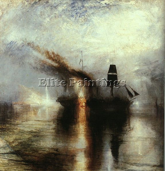 J. M. W. TURNER TURN25 ARTIST PAINTING REPRODUCTION HANDMADE CANVAS REPRO WALL
