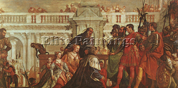 PAOLO VERONESE VERS6 ARTIST PAINTING REPRODUCTION HANDMADE OIL CANVAS REPRO WALL