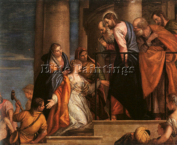 PAOLO VERONESE VERS9 ARTIST PAINTING REPRODUCTION HANDMADE OIL CANVAS REPRO WALL