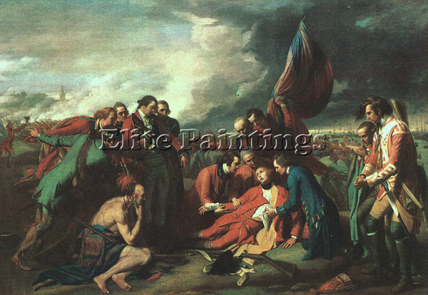 BENJAMIN WEST WEST4 ARTIST PAINTING REPRODUCTION HANDMADE CANVAS REPRO WALL DECO